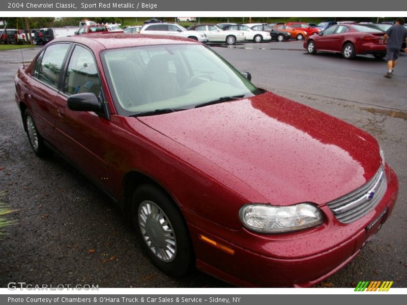 Sport Red Metallic / Beige 2004 Chevrolet Classic