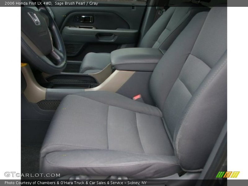 Sage Brush Pearl / Gray 2006 Honda Pilot LX 4WD