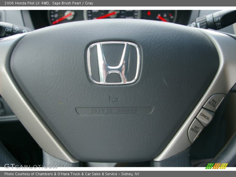 Sage Brush Pearl / Gray 2006 Honda Pilot LX 4WD