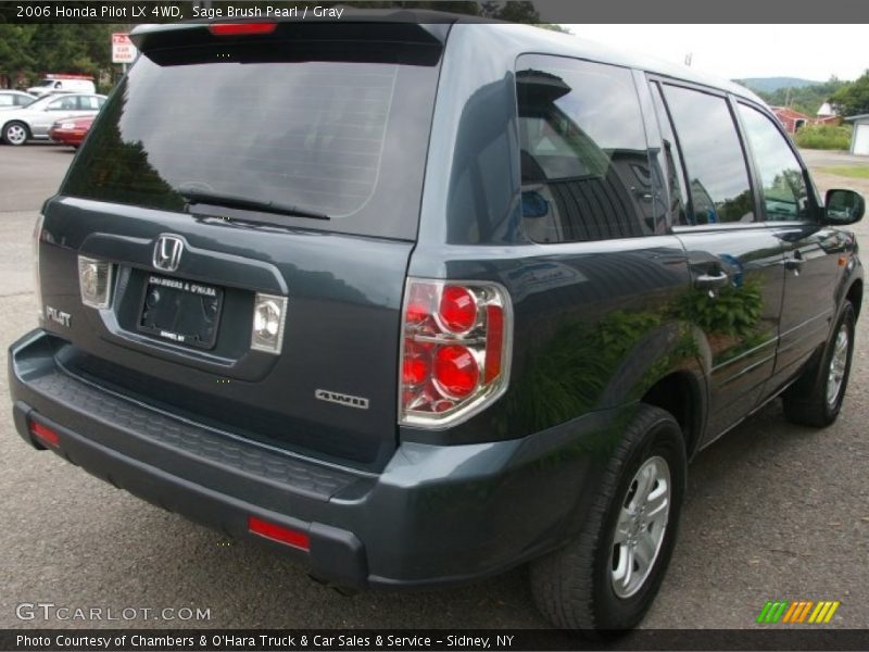 Sage Brush Pearl / Gray 2006 Honda Pilot LX 4WD