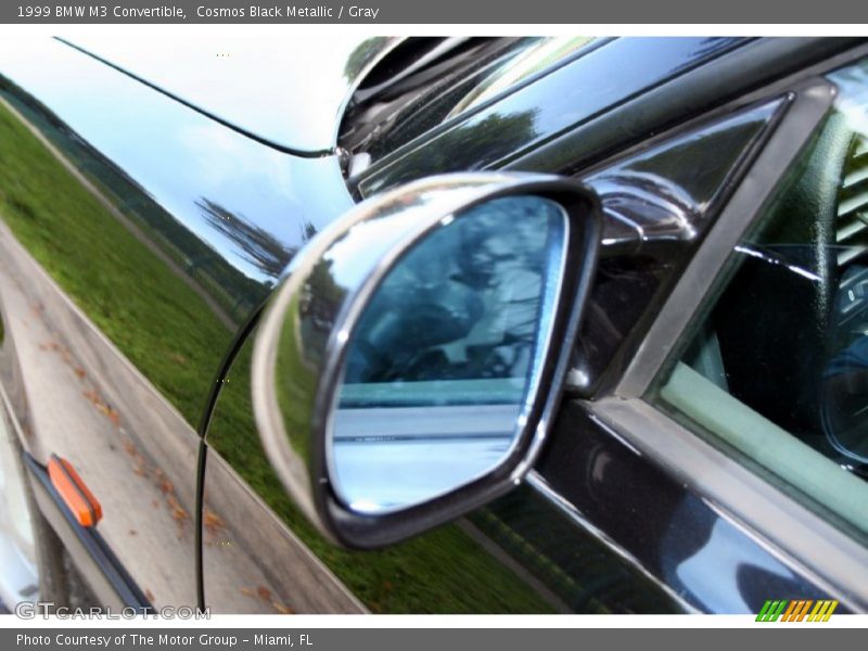 Cosmos Black Metallic / Gray 1999 BMW M3 Convertible