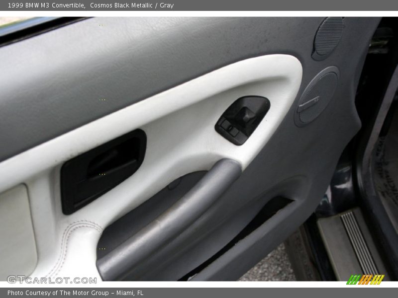Cosmos Black Metallic / Gray 1999 BMW M3 Convertible