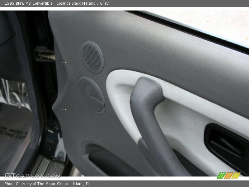 Cosmos Black Metallic / Gray 1999 BMW M3 Convertible