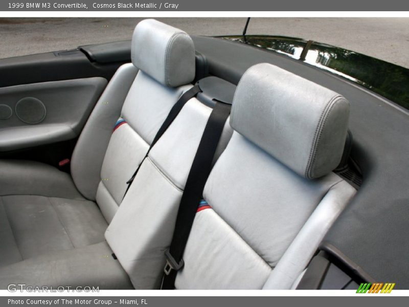Cosmos Black Metallic / Gray 1999 BMW M3 Convertible