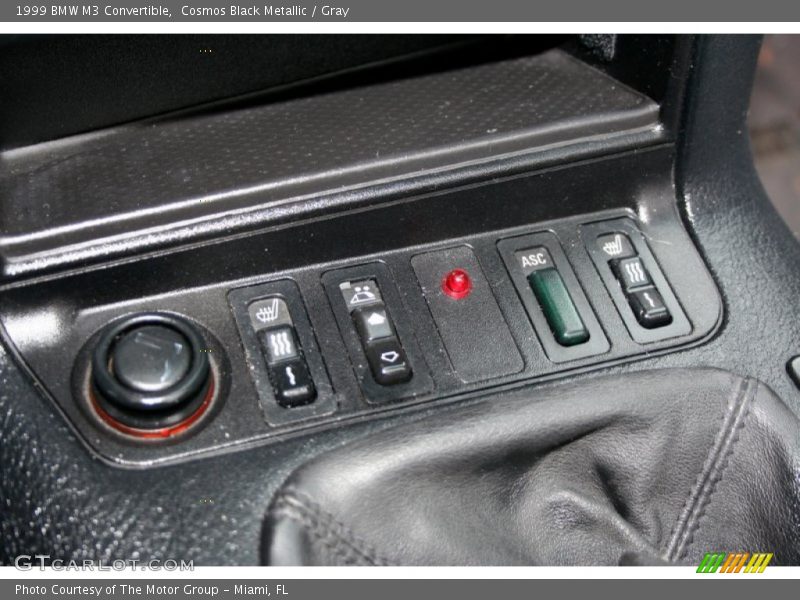 Controls of 1999 M3 Convertible