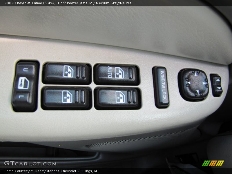 Light Pewter Metallic / Medium Gray/Neutral 2002 Chevrolet Tahoe LS 4x4