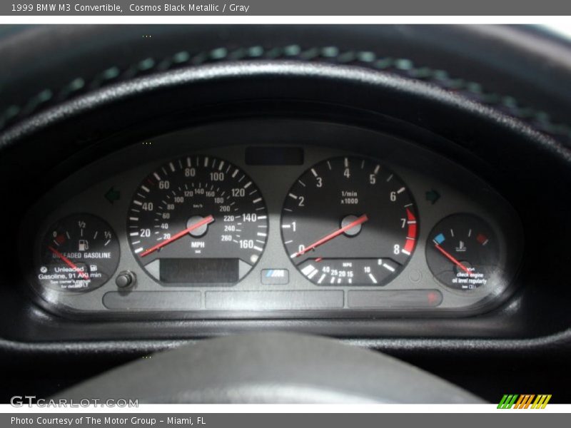 1999 M3 Convertible Convertible Gauges