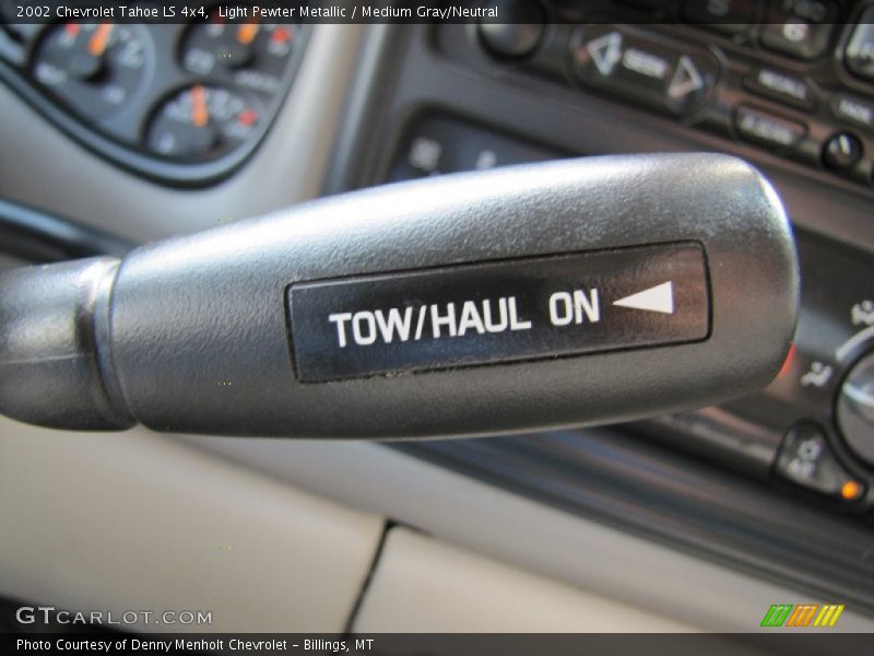 Light Pewter Metallic / Medium Gray/Neutral 2002 Chevrolet Tahoe LS 4x4