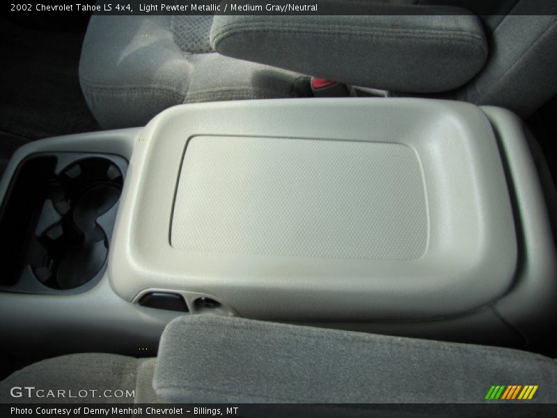 Light Pewter Metallic / Medium Gray/Neutral 2002 Chevrolet Tahoe LS 4x4