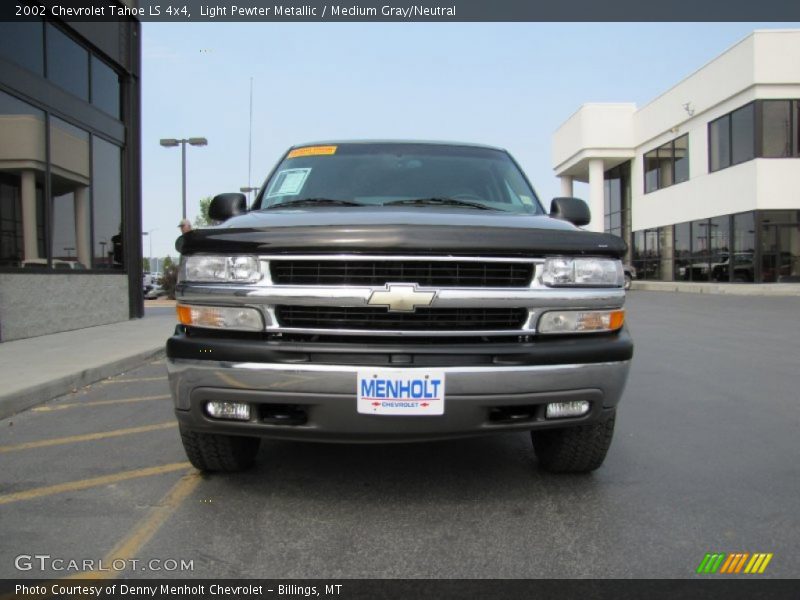 Light Pewter Metallic / Medium Gray/Neutral 2002 Chevrolet Tahoe LS 4x4