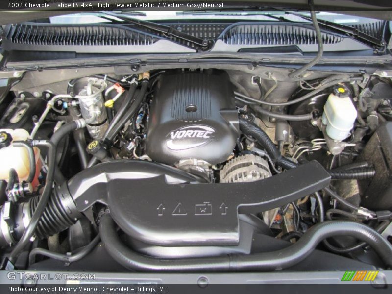 Light Pewter Metallic / Medium Gray/Neutral 2002 Chevrolet Tahoe LS 4x4
