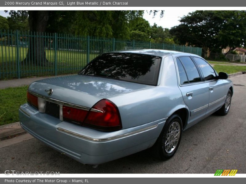 Light Blue Metallic / Dark Charcoal 2000 Mercury Grand Marquis GS