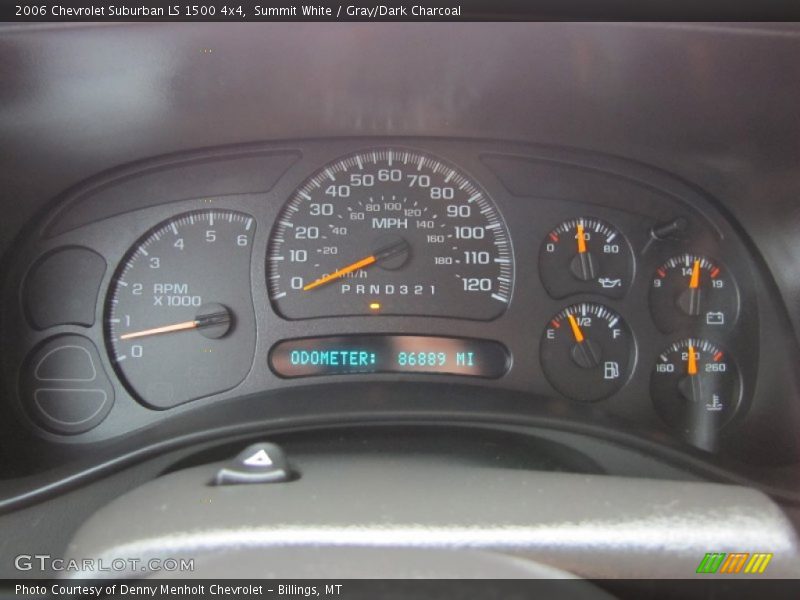  2006 Suburban LS 1500 4x4 LS 1500 4x4 Gauges