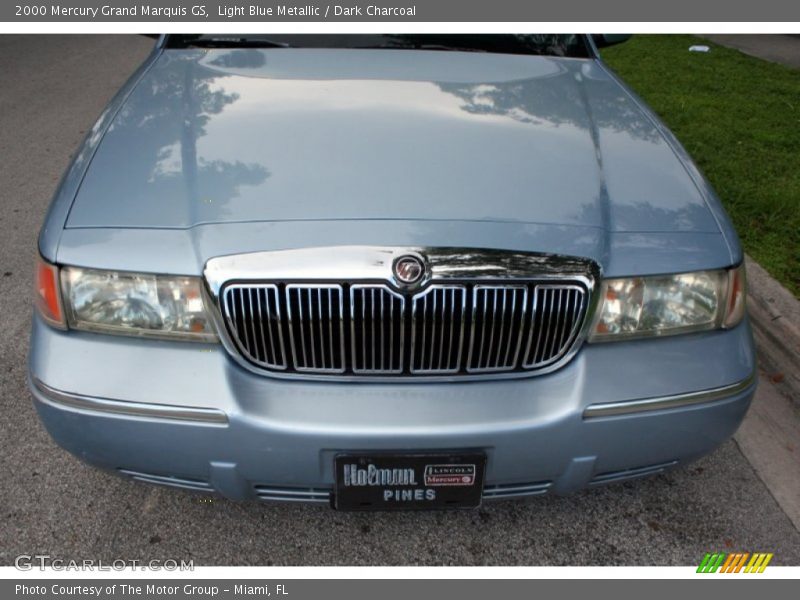 Light Blue Metallic / Dark Charcoal 2000 Mercury Grand Marquis GS