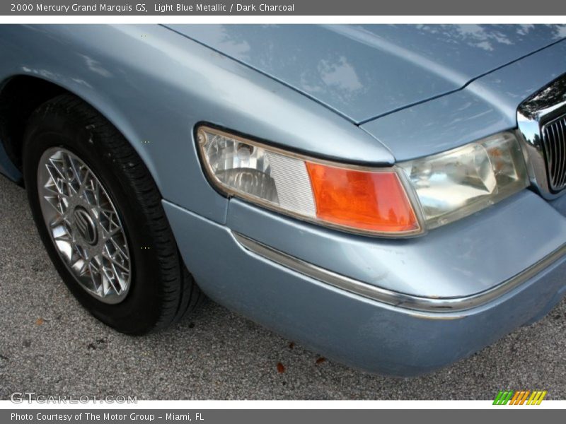 Light Blue Metallic / Dark Charcoal 2000 Mercury Grand Marquis GS