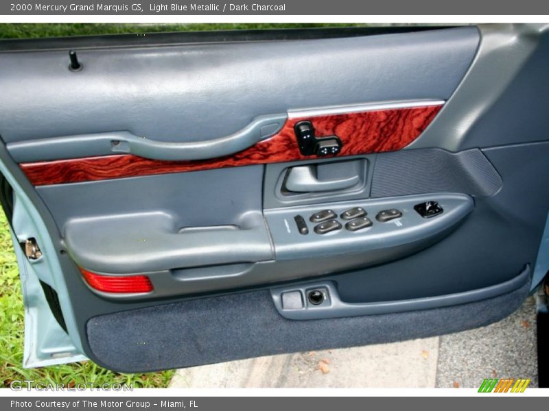 Light Blue Metallic / Dark Charcoal 2000 Mercury Grand Marquis GS