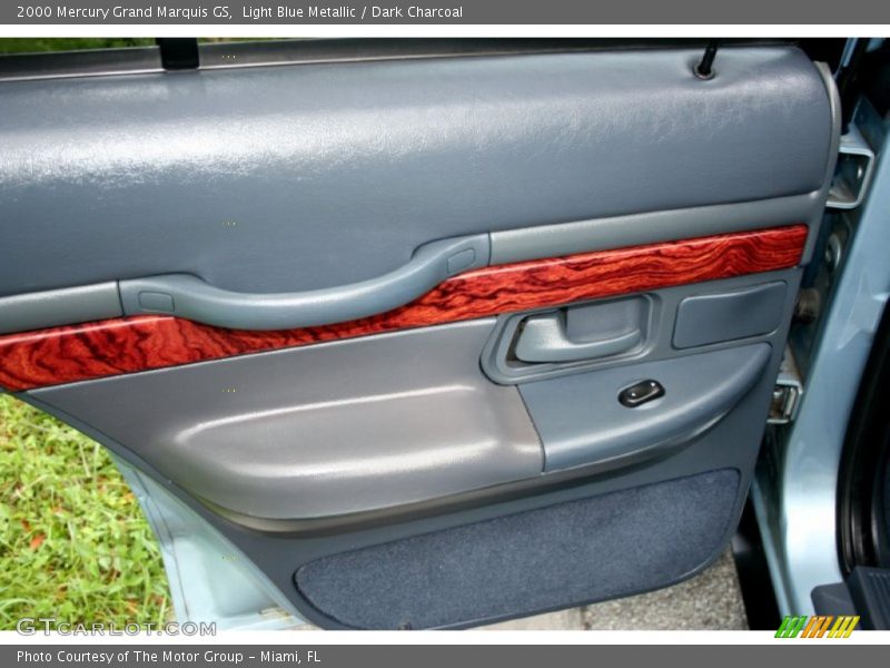 Light Blue Metallic / Dark Charcoal 2000 Mercury Grand Marquis GS