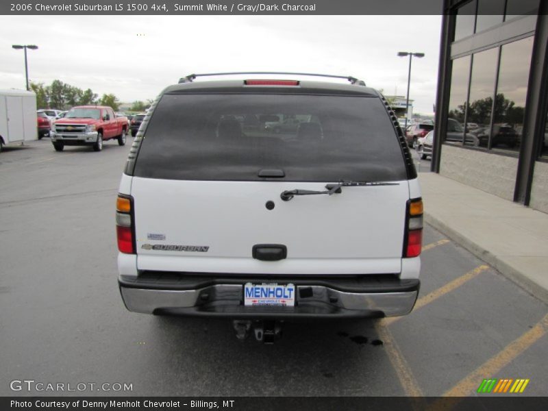 Summit White / Gray/Dark Charcoal 2006 Chevrolet Suburban LS 1500 4x4