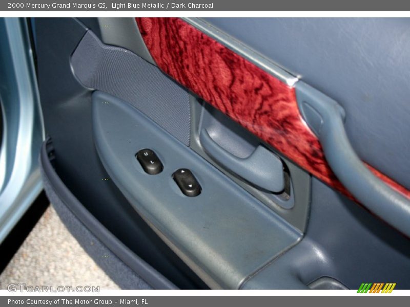 Light Blue Metallic / Dark Charcoal 2000 Mercury Grand Marquis GS