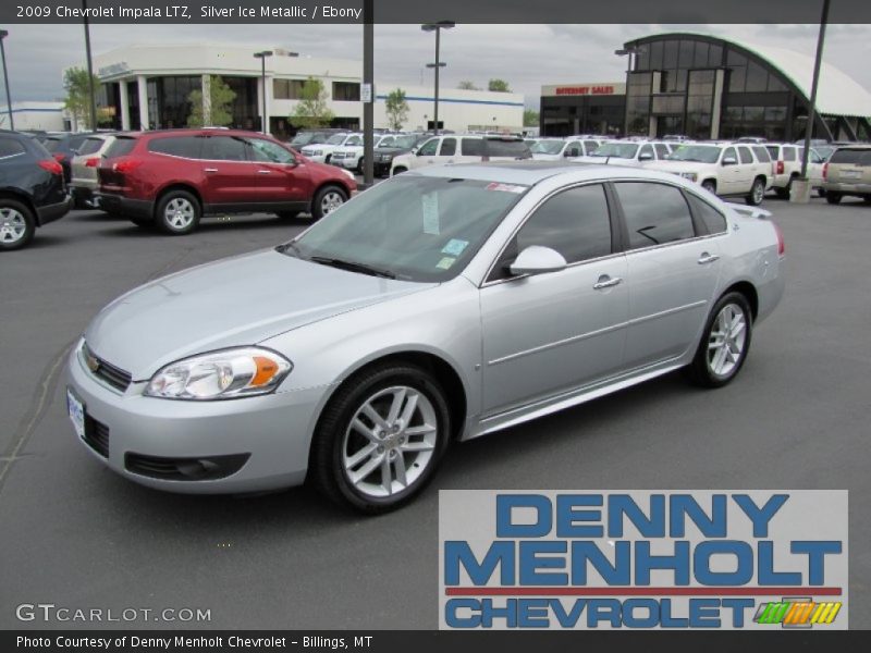Silver Ice Metallic / Ebony 2009 Chevrolet Impala LTZ