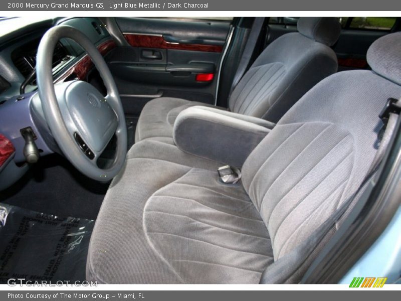Light Blue Metallic / Dark Charcoal 2000 Mercury Grand Marquis GS
