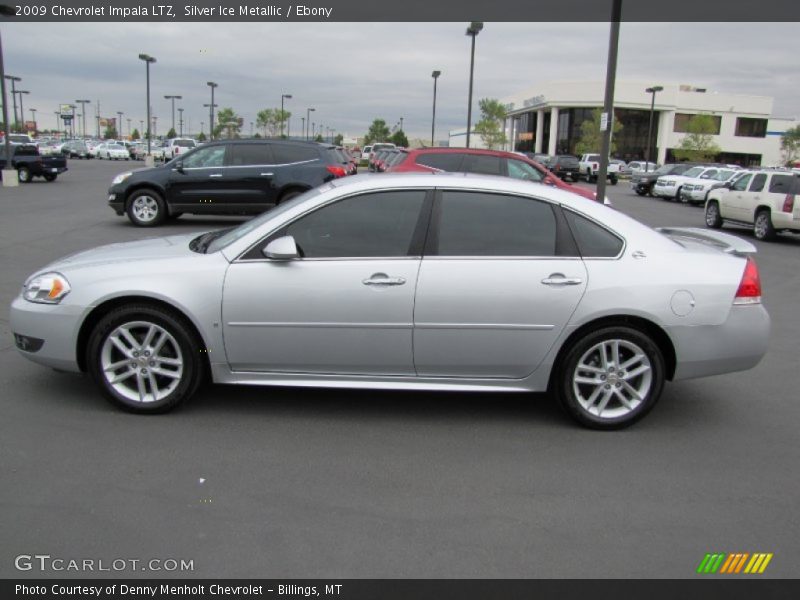Silver Ice Metallic / Ebony 2009 Chevrolet Impala LTZ