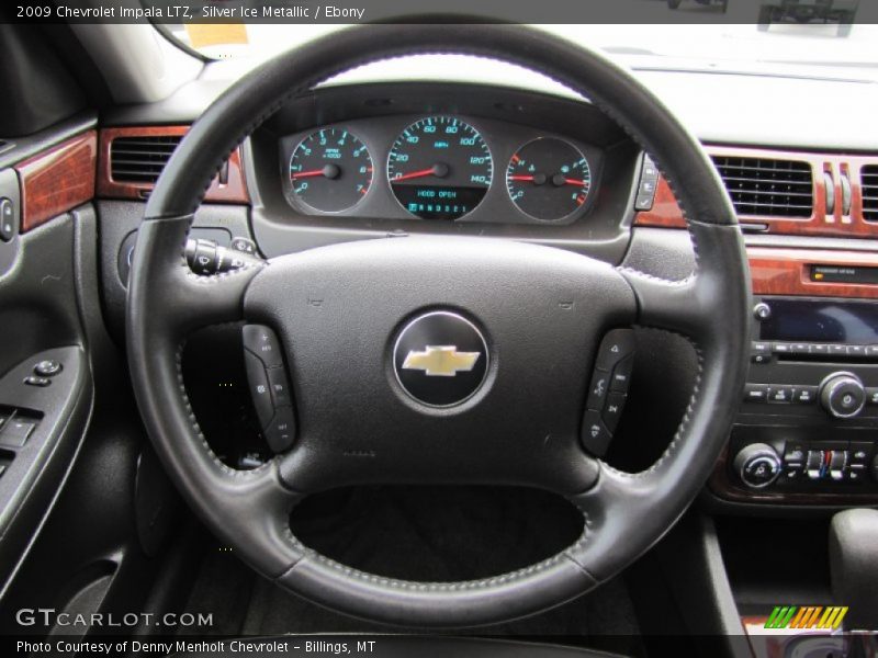 Silver Ice Metallic / Ebony 2009 Chevrolet Impala LTZ