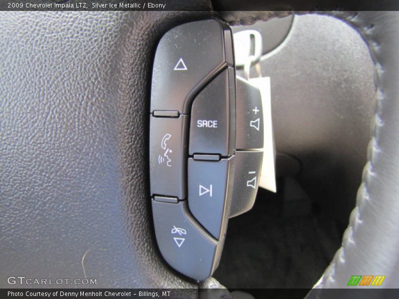 Silver Ice Metallic / Ebony 2009 Chevrolet Impala LTZ