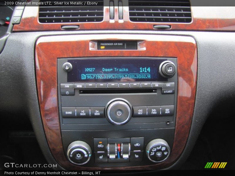 Silver Ice Metallic / Ebony 2009 Chevrolet Impala LTZ