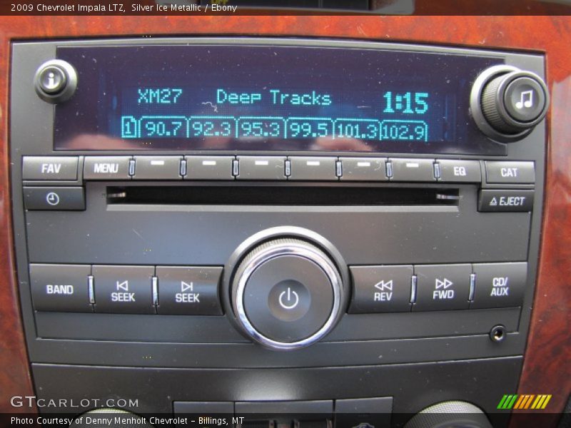 Silver Ice Metallic / Ebony 2009 Chevrolet Impala LTZ