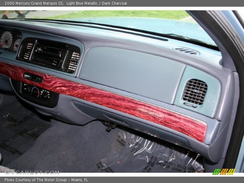 Light Blue Metallic / Dark Charcoal 2000 Mercury Grand Marquis GS