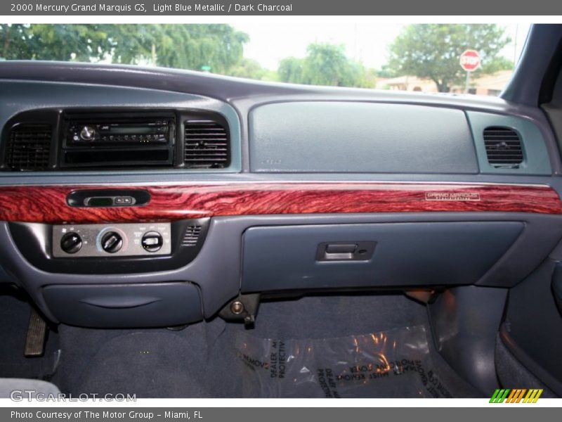 Light Blue Metallic / Dark Charcoal 2000 Mercury Grand Marquis GS