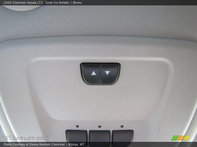 Silver Ice Metallic / Ebony 2009 Chevrolet Impala LTZ