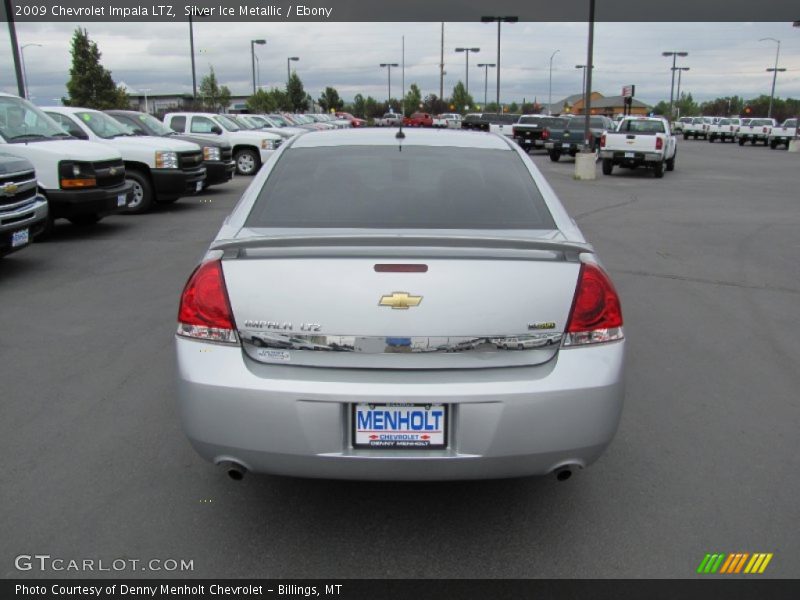 Silver Ice Metallic / Ebony 2009 Chevrolet Impala LTZ