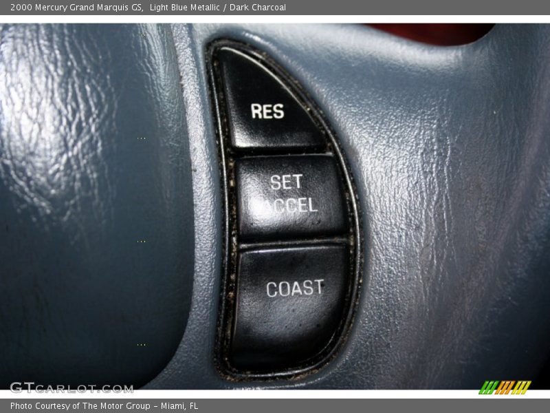 Light Blue Metallic / Dark Charcoal 2000 Mercury Grand Marquis GS