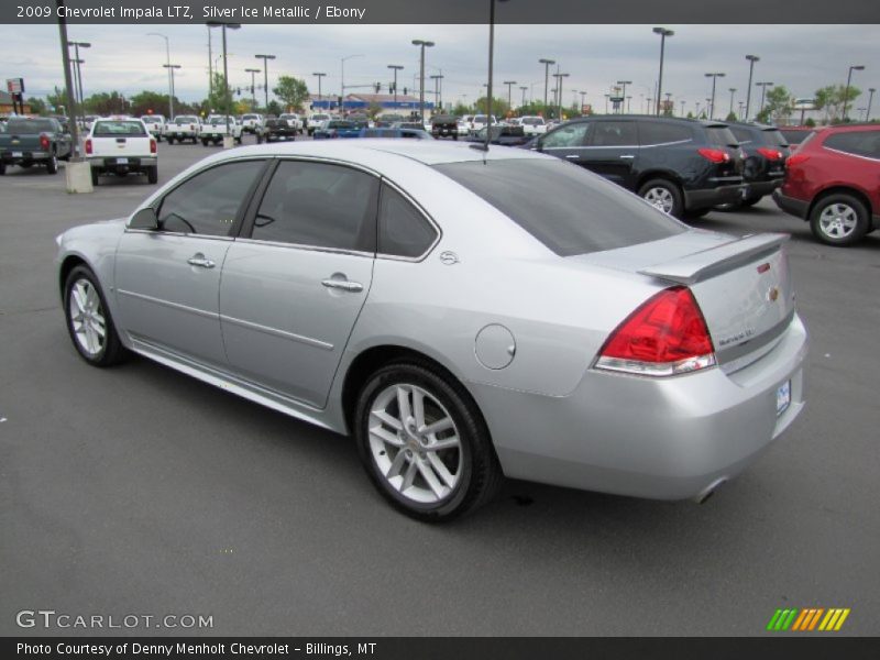 Silver Ice Metallic / Ebony 2009 Chevrolet Impala LTZ