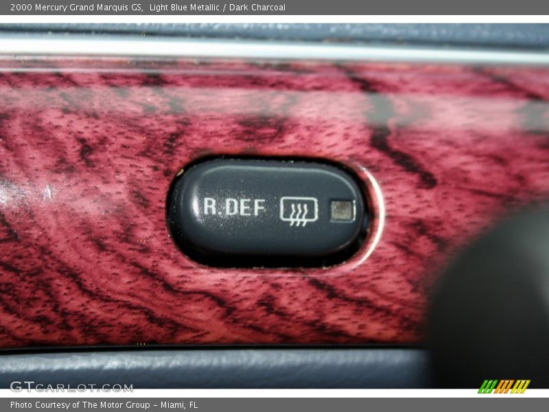 Light Blue Metallic / Dark Charcoal 2000 Mercury Grand Marquis GS