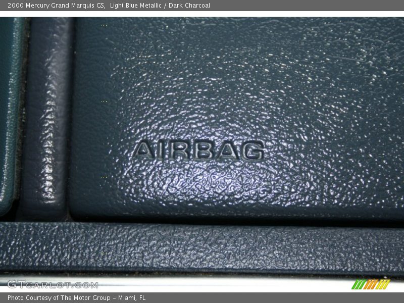 Light Blue Metallic / Dark Charcoal 2000 Mercury Grand Marquis GS