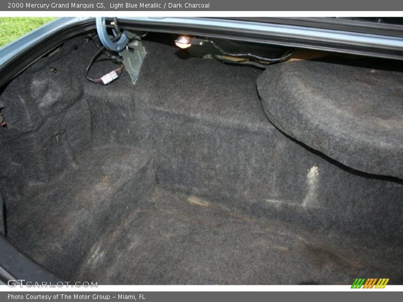 Light Blue Metallic / Dark Charcoal 2000 Mercury Grand Marquis GS