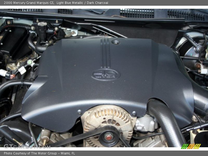 Light Blue Metallic / Dark Charcoal 2000 Mercury Grand Marquis GS