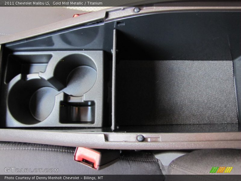Gold Mist Metallic / Titanium 2011 Chevrolet Malibu LS