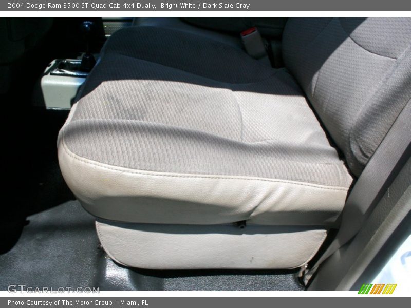 Bright White / Dark Slate Gray 2004 Dodge Ram 3500 ST Quad Cab 4x4 Dually
