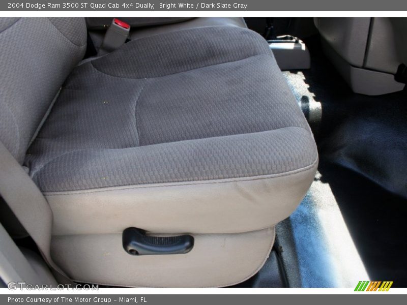 Bright White / Dark Slate Gray 2004 Dodge Ram 3500 ST Quad Cab 4x4 Dually