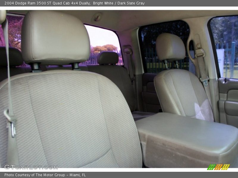 Bright White / Dark Slate Gray 2004 Dodge Ram 3500 ST Quad Cab 4x4 Dually