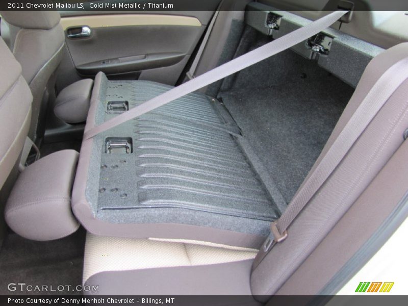 Gold Mist Metallic / Titanium 2011 Chevrolet Malibu LS