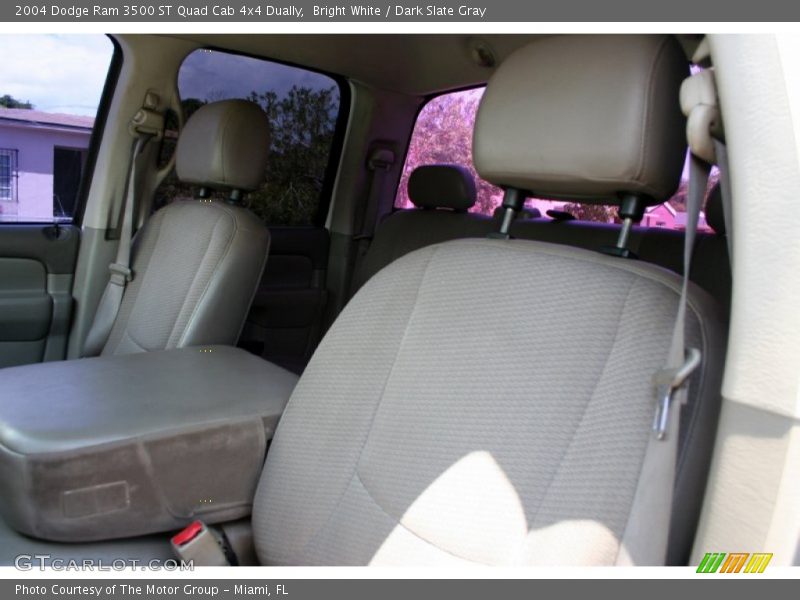 Bright White / Dark Slate Gray 2004 Dodge Ram 3500 ST Quad Cab 4x4 Dually