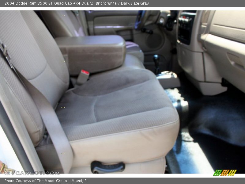 Bright White / Dark Slate Gray 2004 Dodge Ram 3500 ST Quad Cab 4x4 Dually