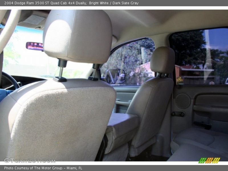 Bright White / Dark Slate Gray 2004 Dodge Ram 3500 ST Quad Cab 4x4 Dually