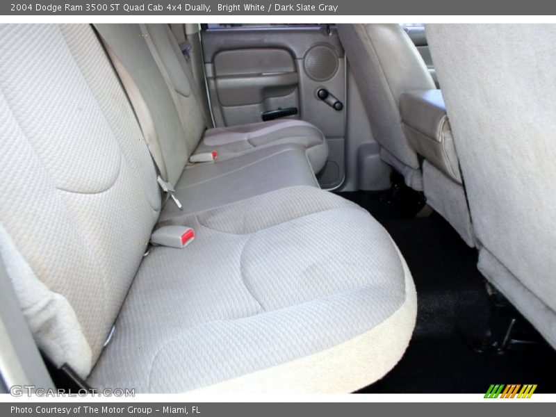Bright White / Dark Slate Gray 2004 Dodge Ram 3500 ST Quad Cab 4x4 Dually