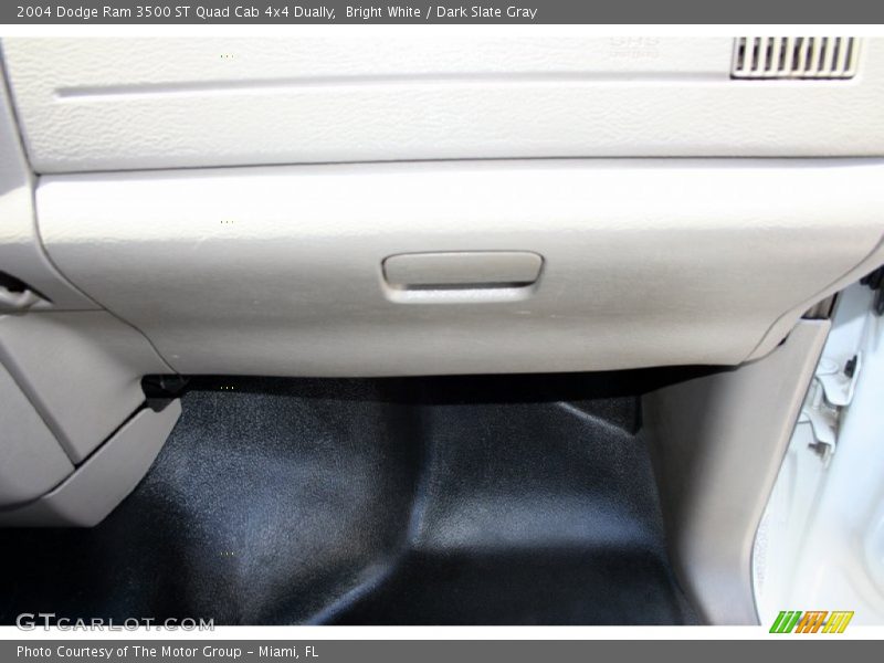 Bright White / Dark Slate Gray 2004 Dodge Ram 3500 ST Quad Cab 4x4 Dually